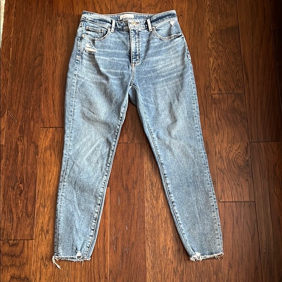 LOFT Denim - Loft curvy high waist skinny ankle Women's Jeans